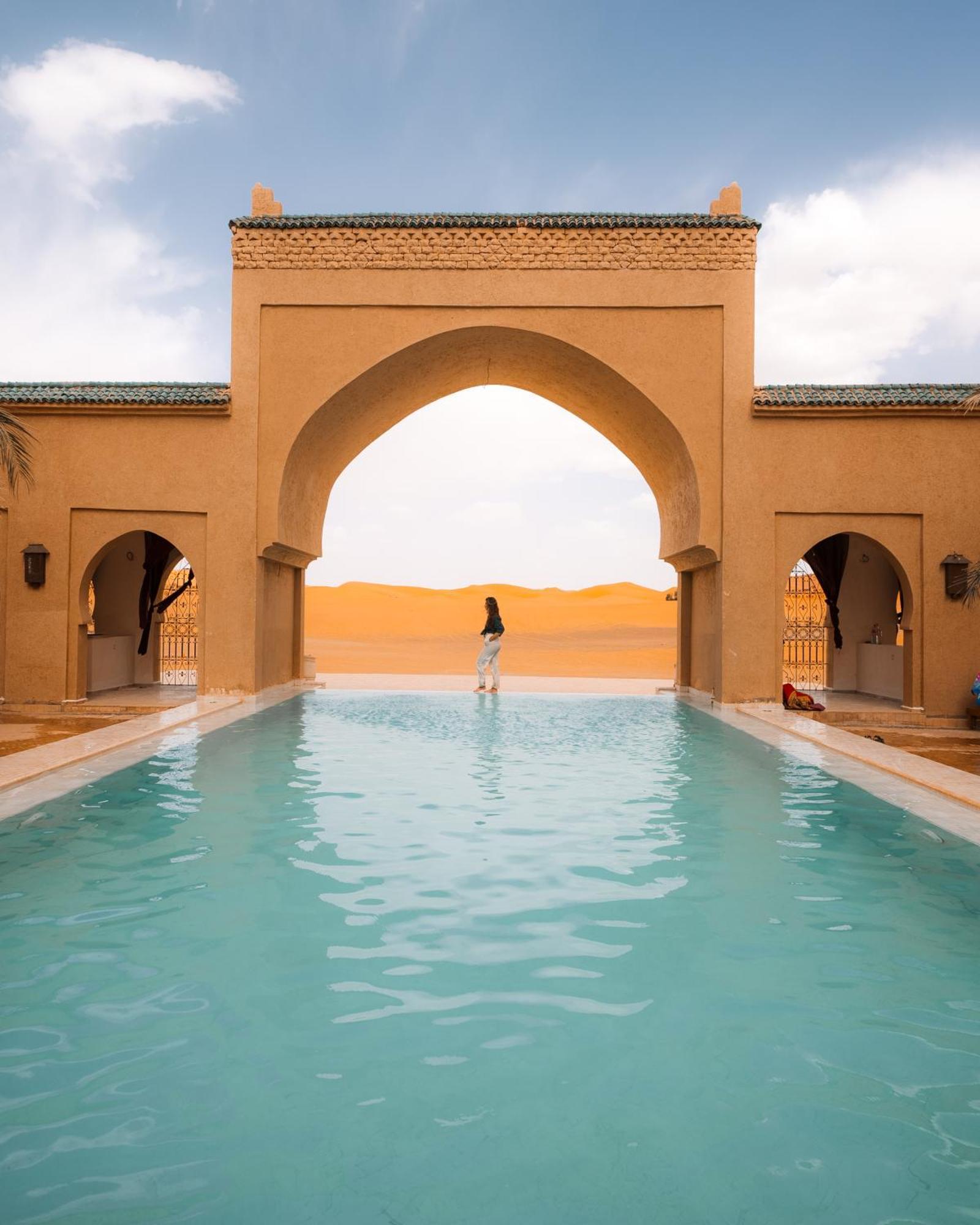 Sahara Pearl Hotel Merzouga Esterno foto